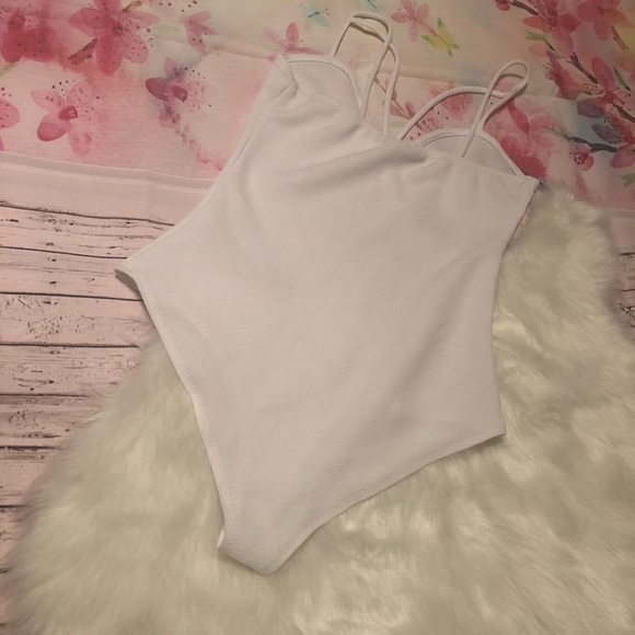 Women’s White Bodysuit - Picture 3 of 4